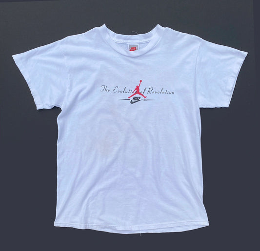 Nike Air Jordan 9 IX Evolution of Revolution Gray Tag T-Shirt