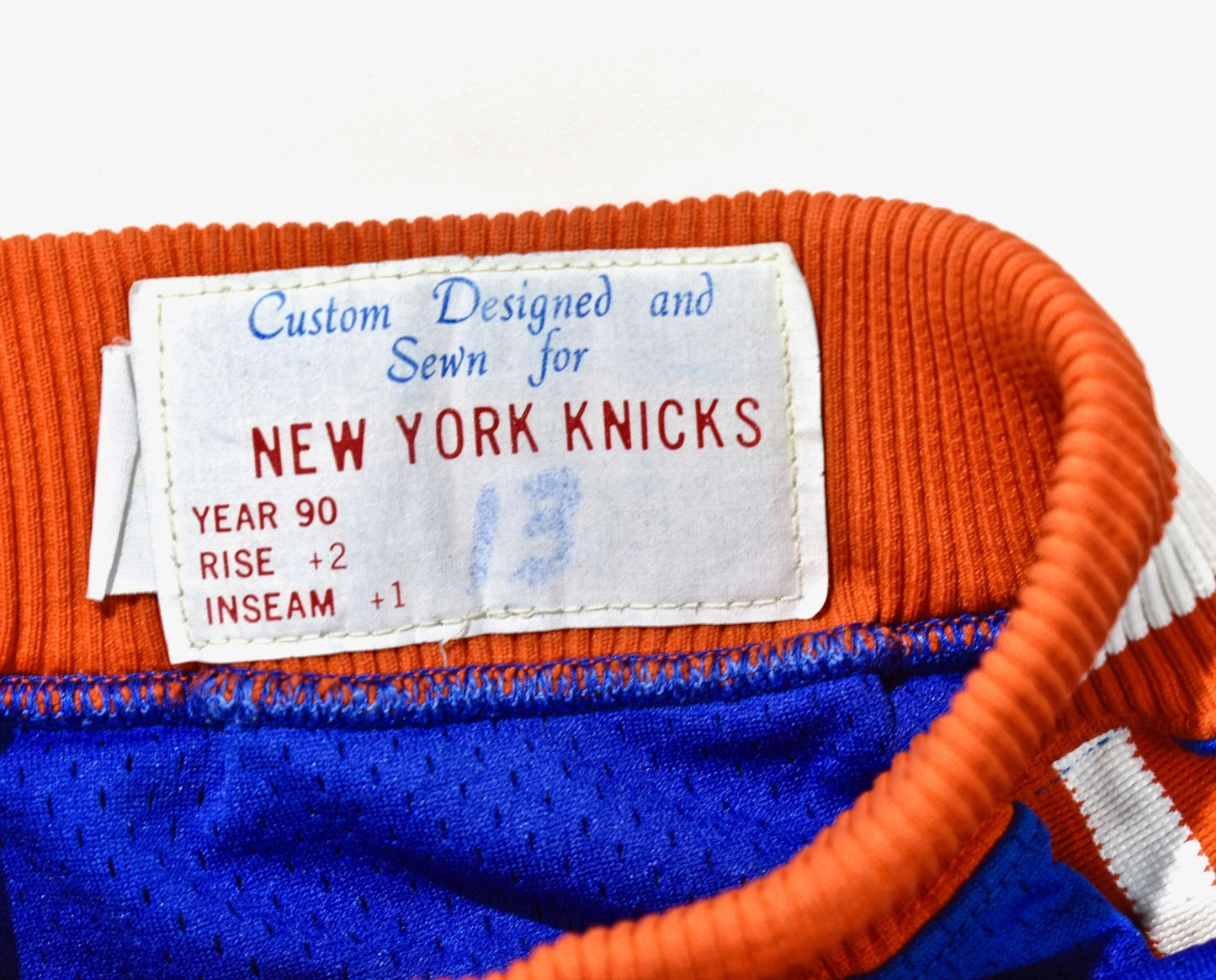 Mark Jackson New York Knicks Game Worn Champion Shorts