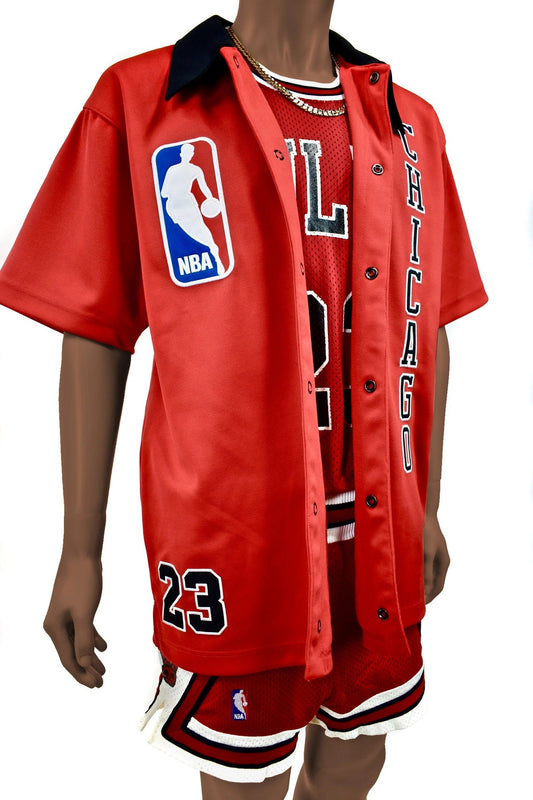 Nike Chicago Bulls 1985 Michael Jordan Authentic Shooting Shirt