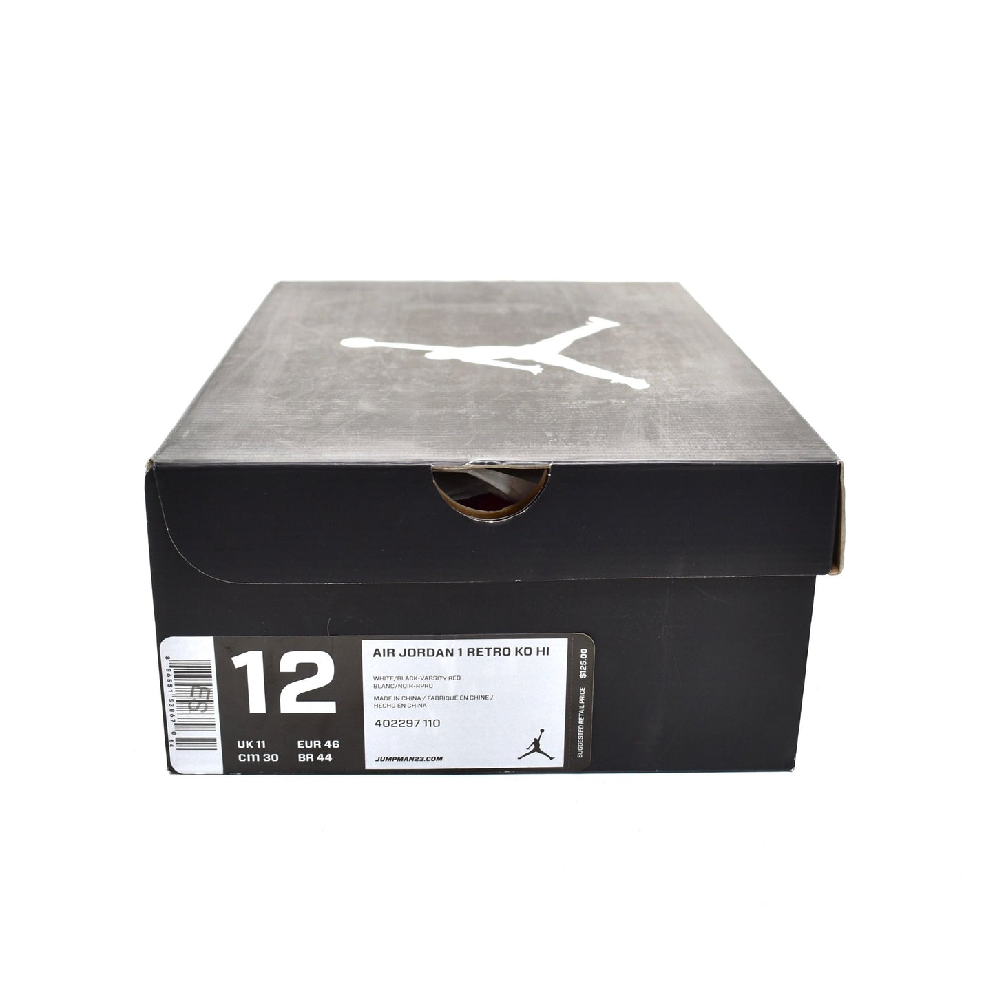 Nike Air Jordan 1 Retro AJKO High Black toe NEW Size 12