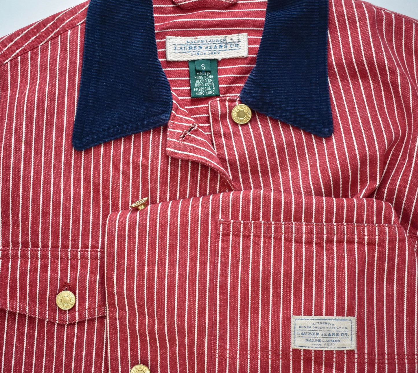Polo Ralph Lauren Workwear Hickory Stripe Jacket