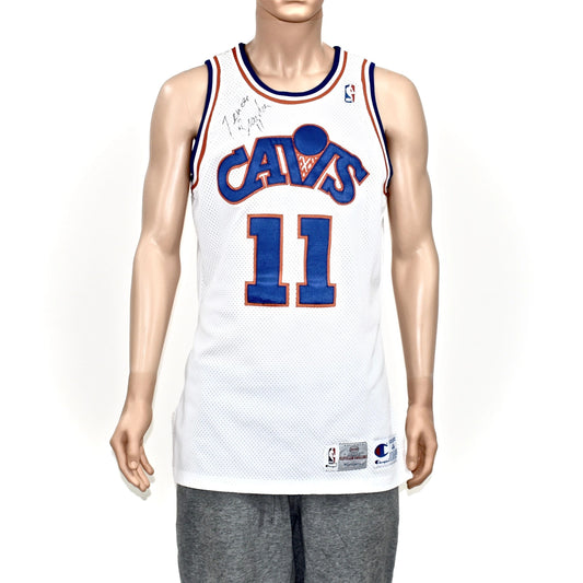 Cleveland Cavaliers Terrell Brandon Game Used Worn Champion Jersey