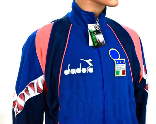 1990 Diadora Italy World Cup Track Suit Jacket & Pants NEW