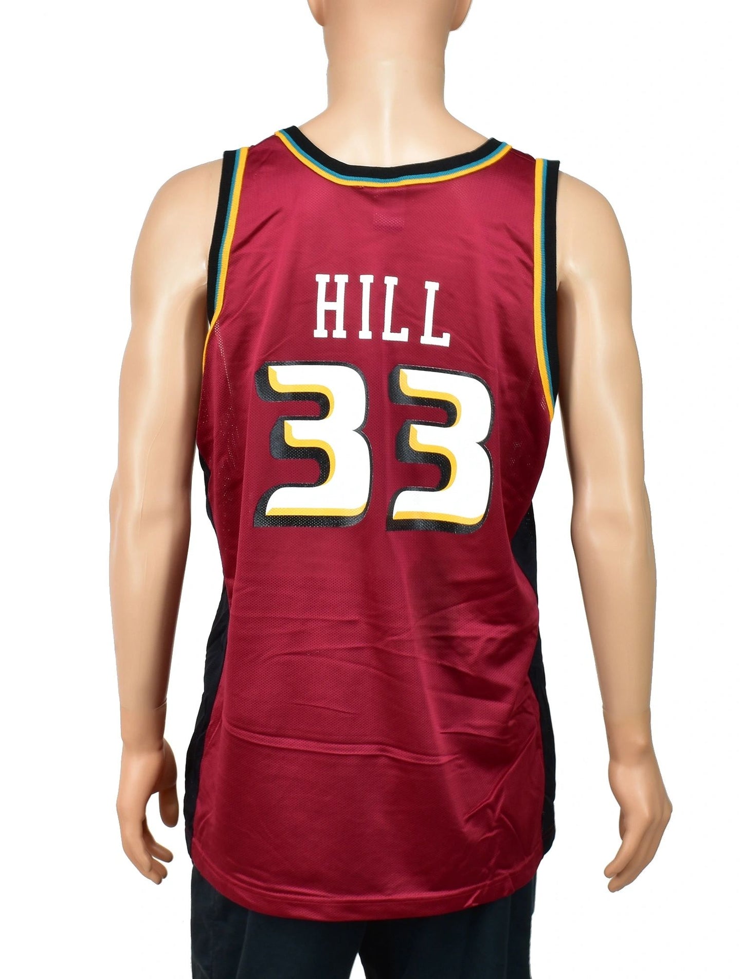 Detroit Pistons Grant Hill Alternate Champion Jersey Size 48