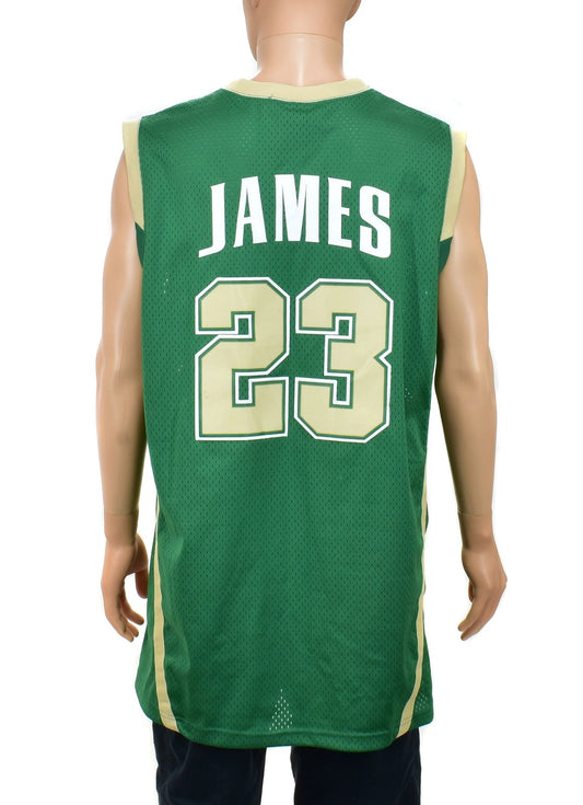 High School Lebron James SVSM Nike Swingman Jersey Size XL
