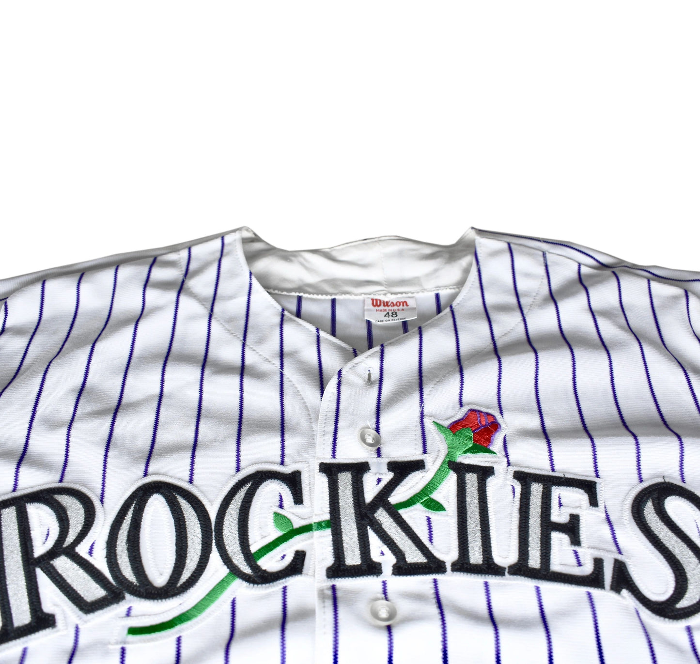 Late 90s Portland Rockies Authentic Game Jersey