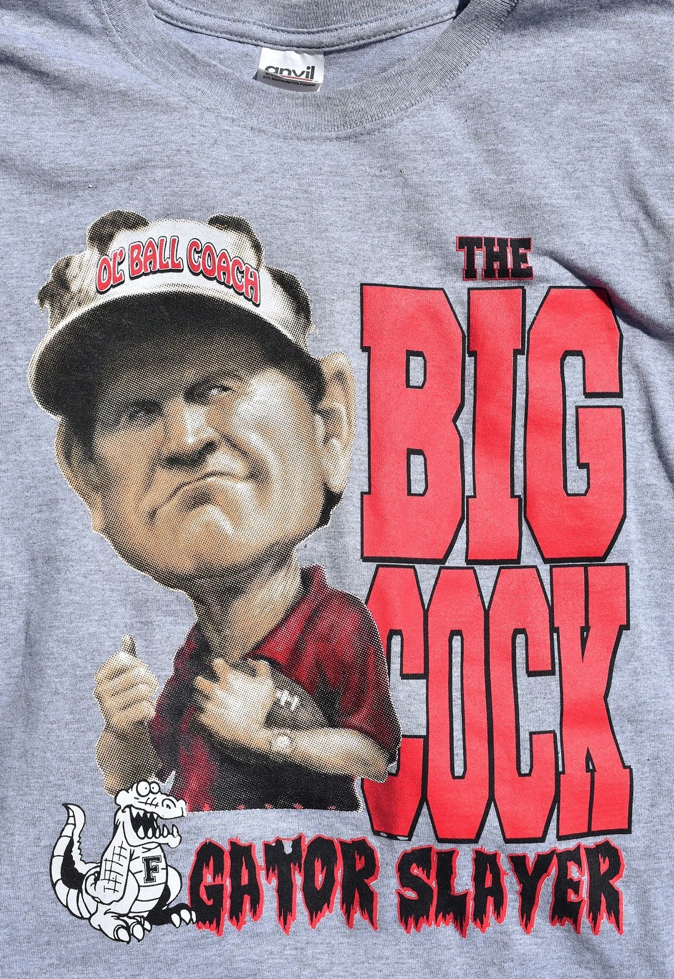 Steve Spurrier "The Big Cock" South Carolina Football T-Shirt XL