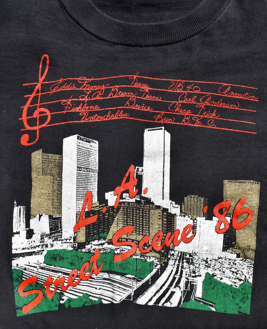 L.A. Street Scene 80s Concert T-shirt Run DMC & More..
