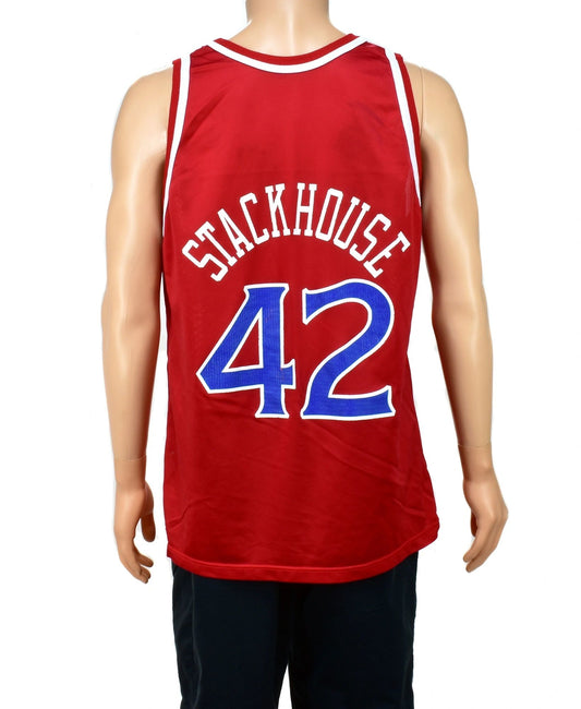 Philadelphia 76ers Jerry Stackhouse Champion Jersey Sz. 48