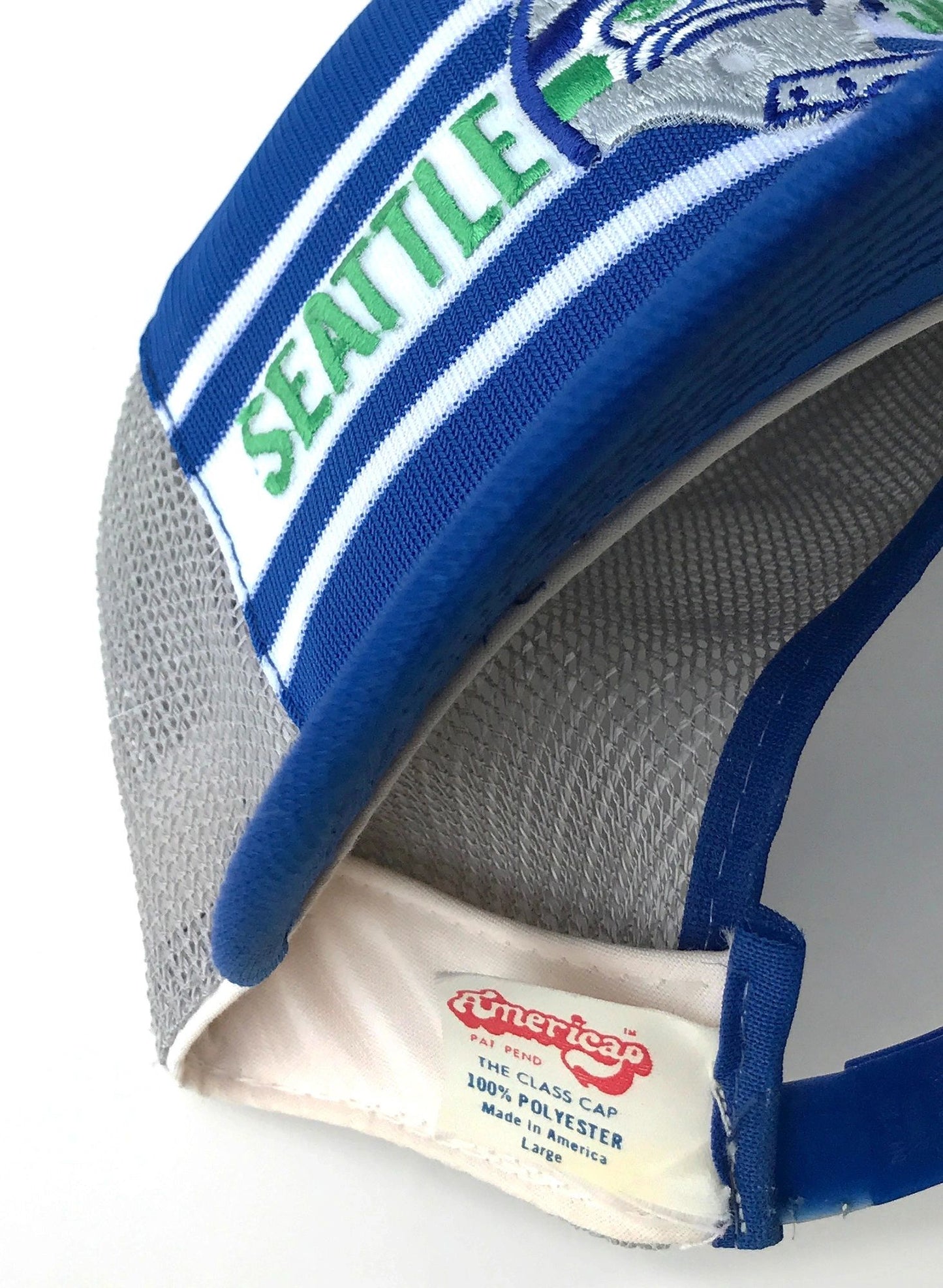 Seattle Seahawks Mesh Trucker OG 80s Hat