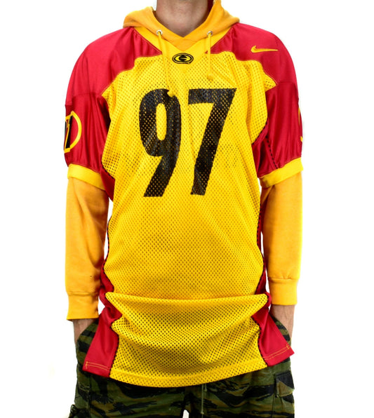 Grambling State Tigers 1997 Nike Authentic Game Jersey; Eddie Robinson's Final Season