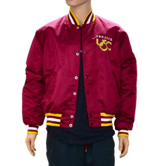 USC Southern Cal NCAA Authentic Starter Coaches Dugout Jacket Size XL