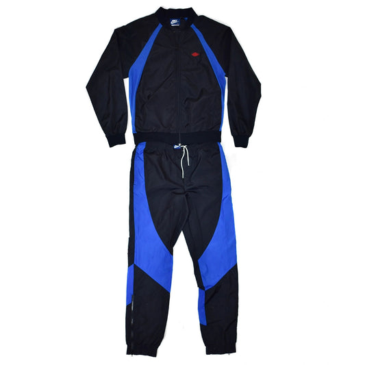 Nike Air Jordan 1 1985 OG Nylon Track Suit Black/Blue Size Medium