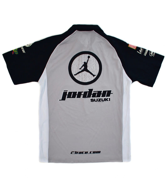 Jordan Motorcycle Team Authentic Bishop Pit Crew Shirt, Size Small