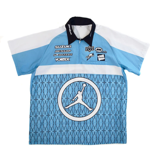 Nike Jordan Motorcycle 23 XXIII Team Authentic Vicci Pit Crew Shirt, Size XXL
