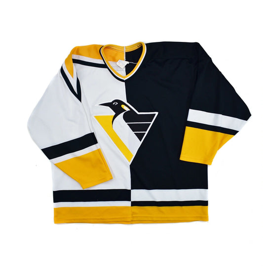 Pittsburgh Penguins Home/Away Split CCM Hockey Jersey, Size XL