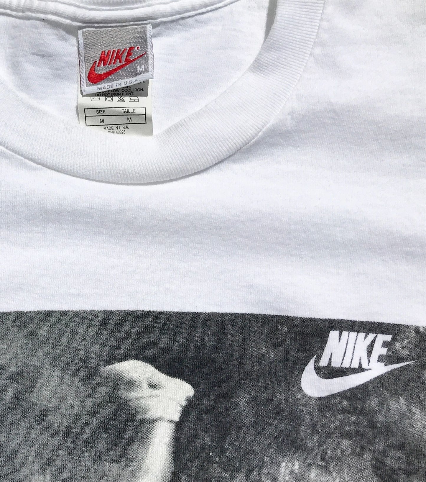 Nike Wrestling "Wimps Need Not Apply" Gray Tag T-Shirt Size Medium