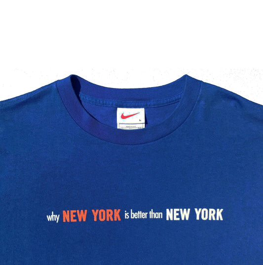 Nike New York Mets / Yankees Steinbrenner T-Shirt Made in USA