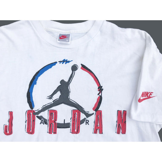 Nike Air Jordan 8 VIII Gray Tag T-Shirt Made in USA Size Medium