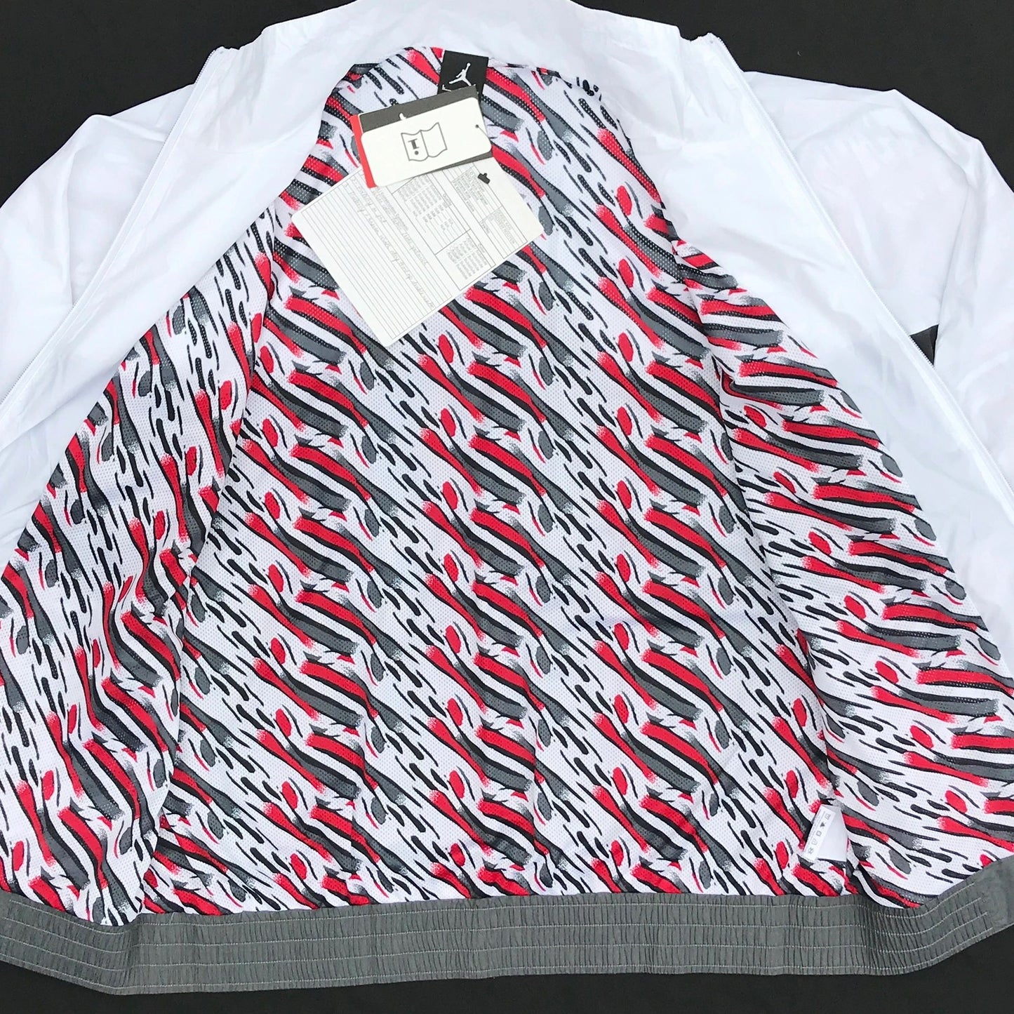 Nike Air Jordan 8 VIII Sample Multicolor Windbreaker Jacket NEW Size Large