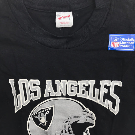 Los Angeles Raiders Original 80's 50/50 Shirt Made in USA NEW