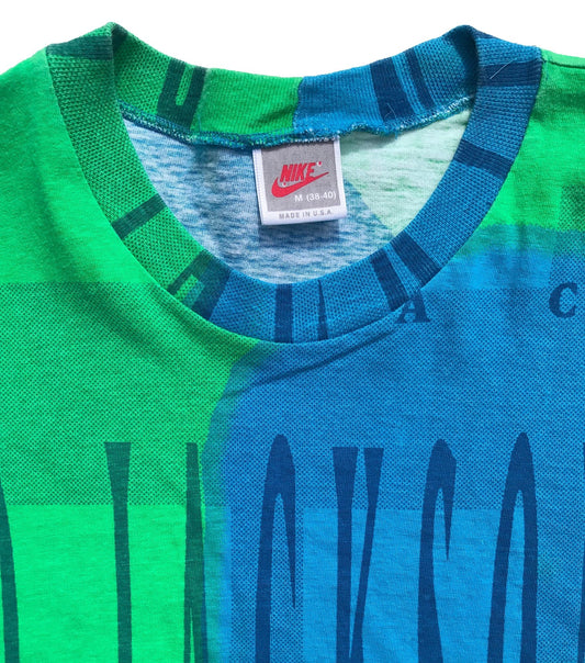 Nike Bo Jackson Gray Tag 90's All Over Print Mens T-Shirt