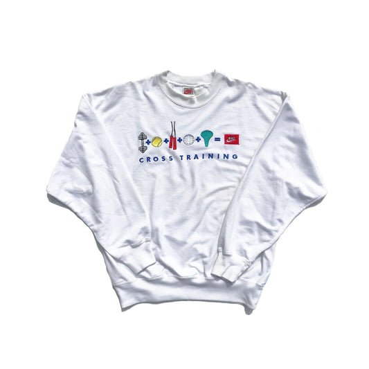 Nike Bo Jackson Gray Tag Cross Training Embroidered Sweatshirt