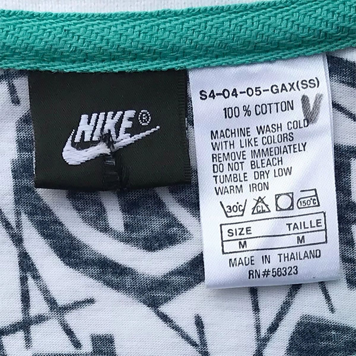 Nike Tech Challenge Court All-Over Print Agassi OG SAMPLE Shirt