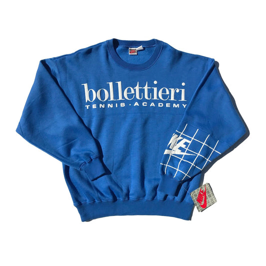 Nike Gray Tag OG Bollettieri Tech Challenge Agassi Sweatshirt NEW