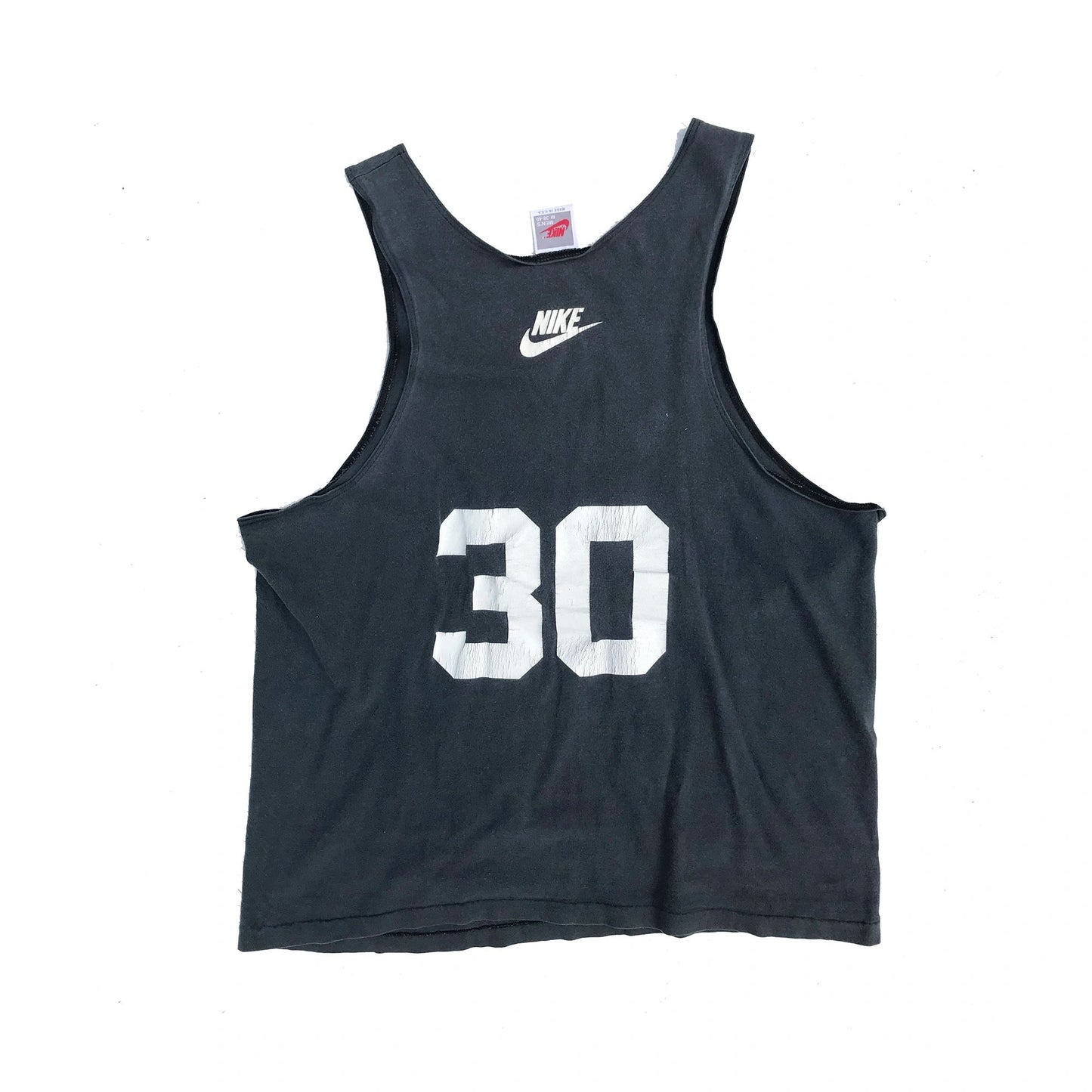 Nike Gray Tag Air Force Washed Out Team Issued Tank Top