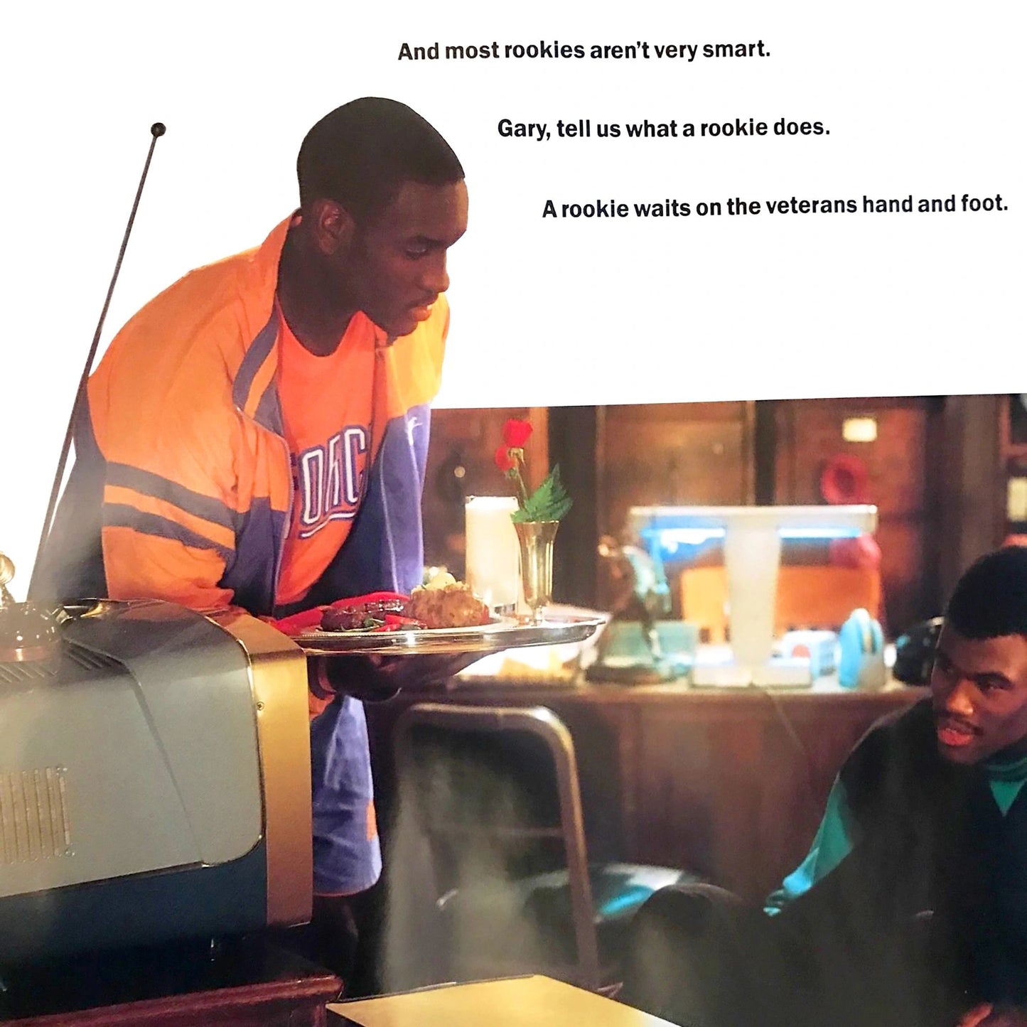 Nike David Robinson & Gary Payton Original 90's Air FORCE 180 Poster NEW