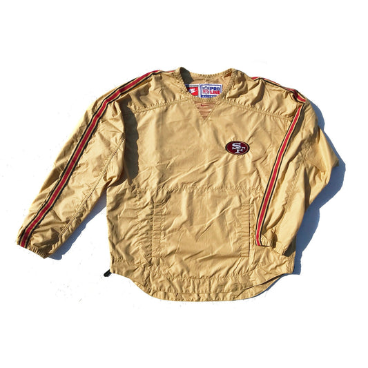 San Francisco 49ers Nike Pullover Jacket Size Medium