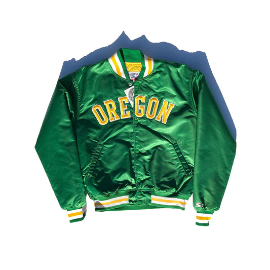 University of Oregon Ducks Starter Dugout Jacket Size L