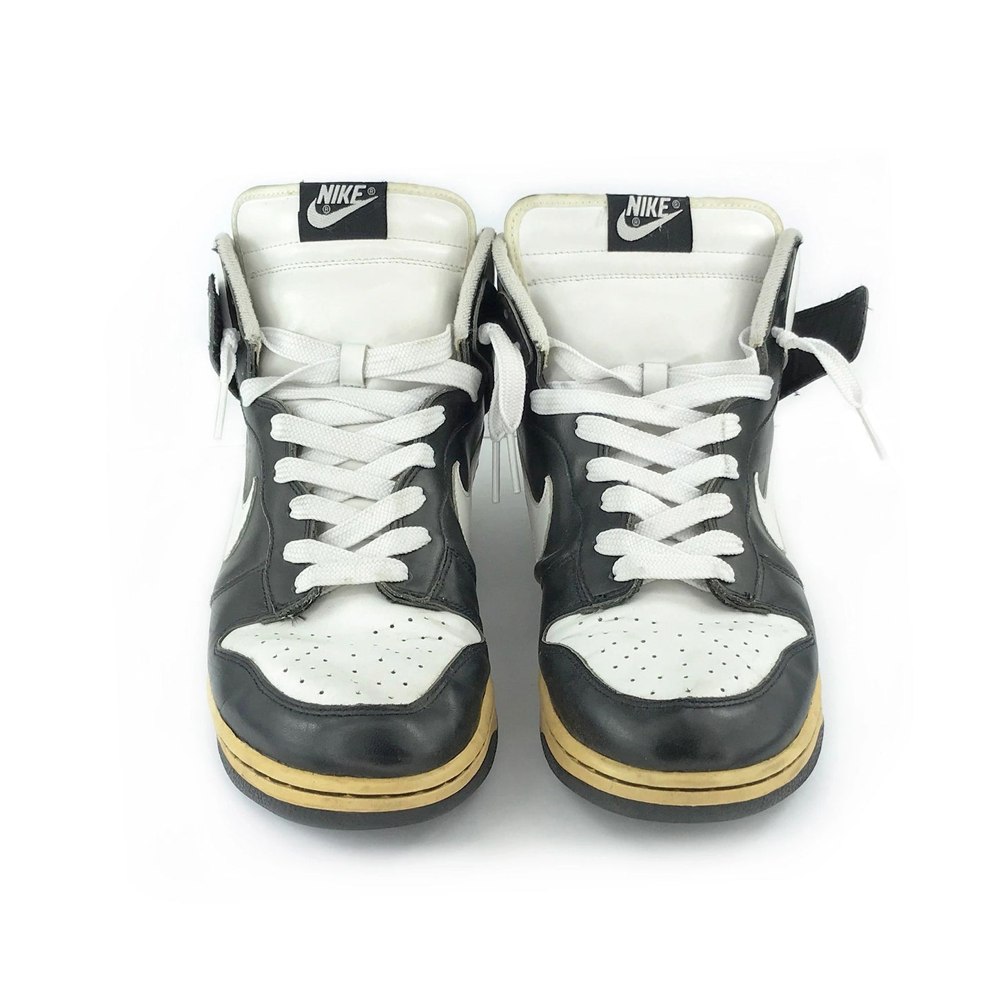 Nike Dunk High Leather 2004 Black/White Mens Size 12