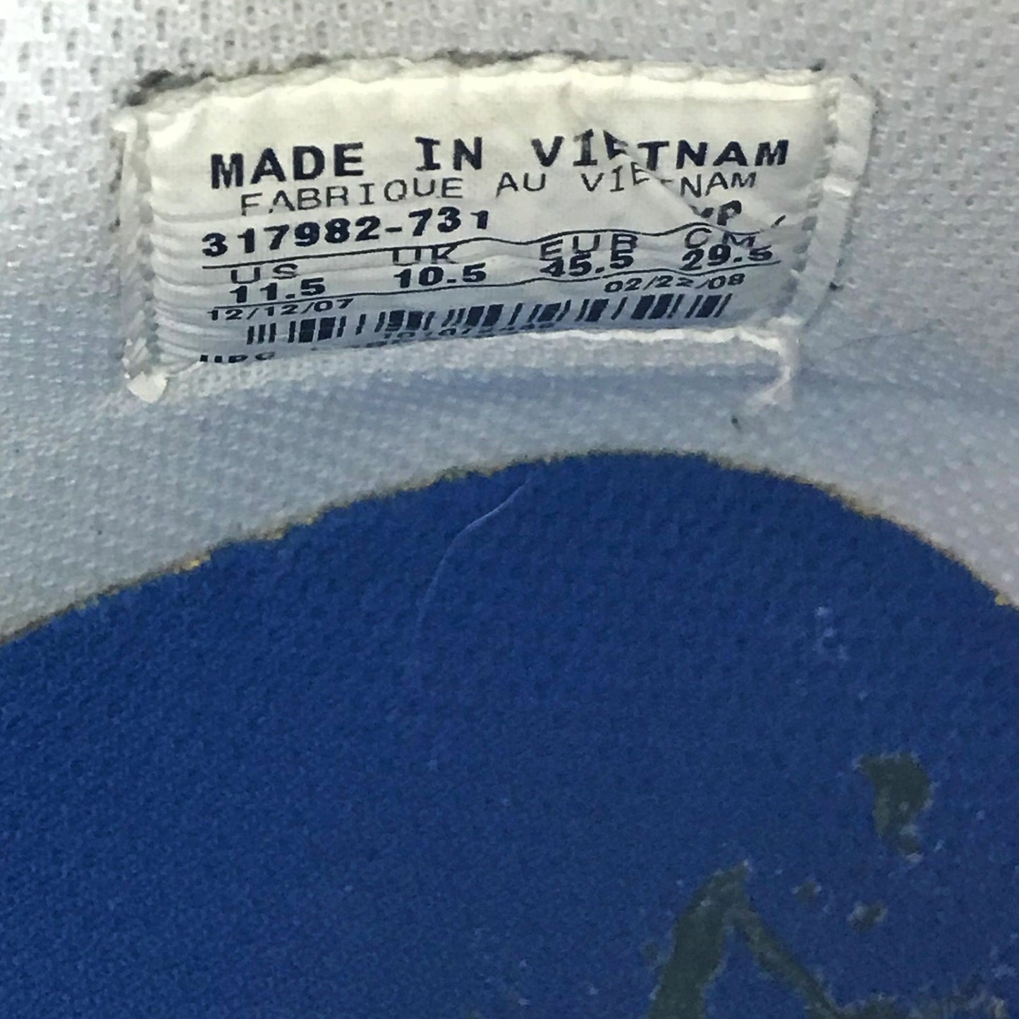 Nike Dunk High Brazil 2007 Size 11.5