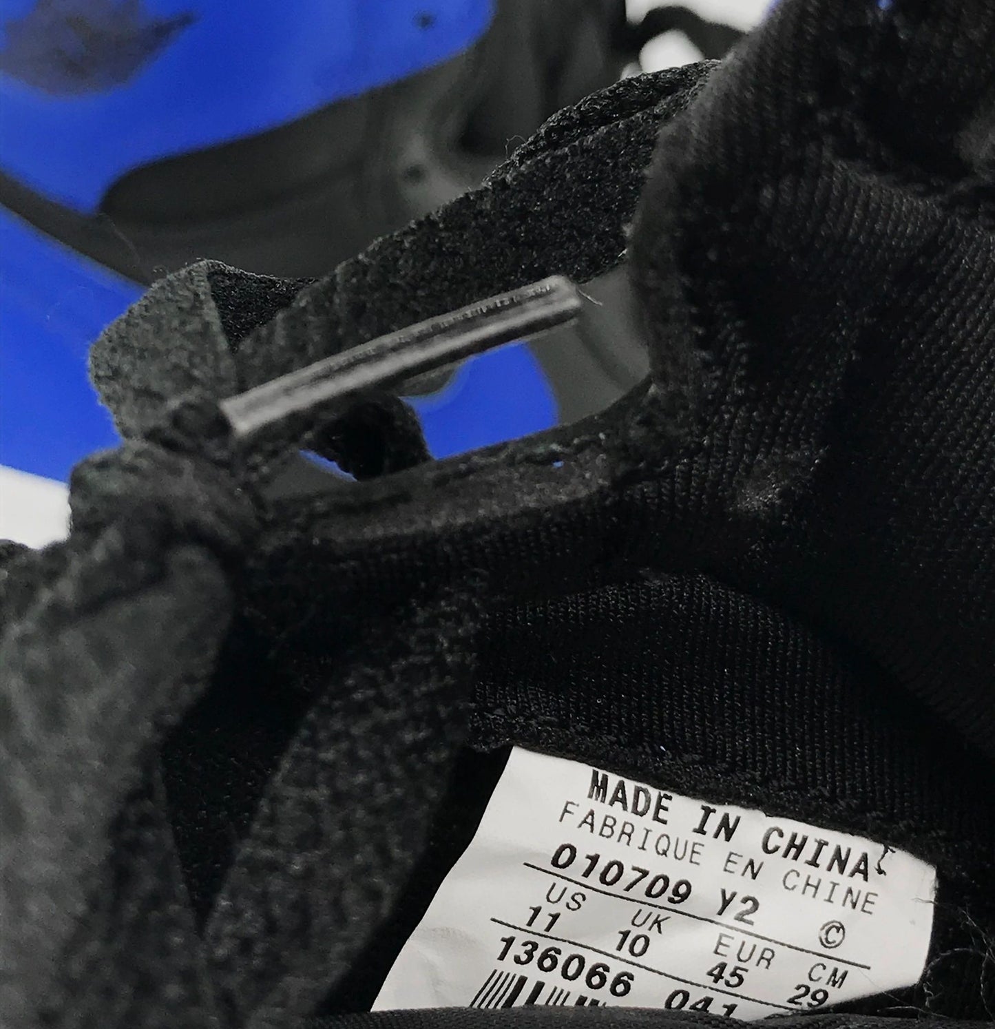 Nike Air Jordan 1 Black / Royal Blue 2001 Retro NEW Size 11