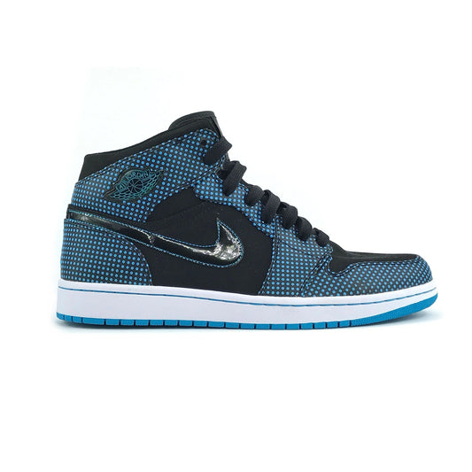 Nike Air Jordan 1 Retro Laser Blue Polka Dot 2008 NEW Size 12