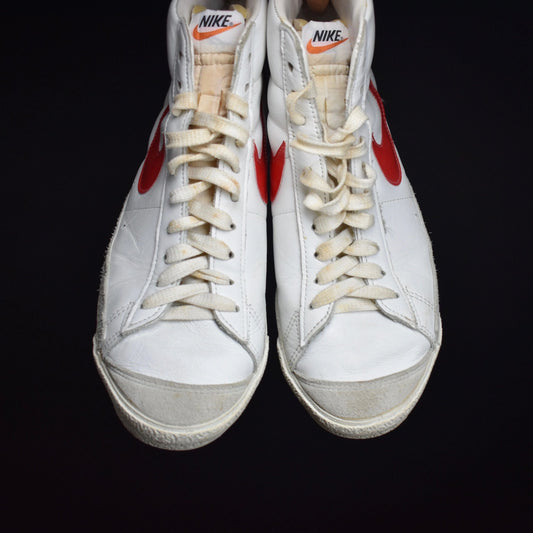 1980 Nike Blazer Leather Toe Tip Mid; Made in Japan Size 10