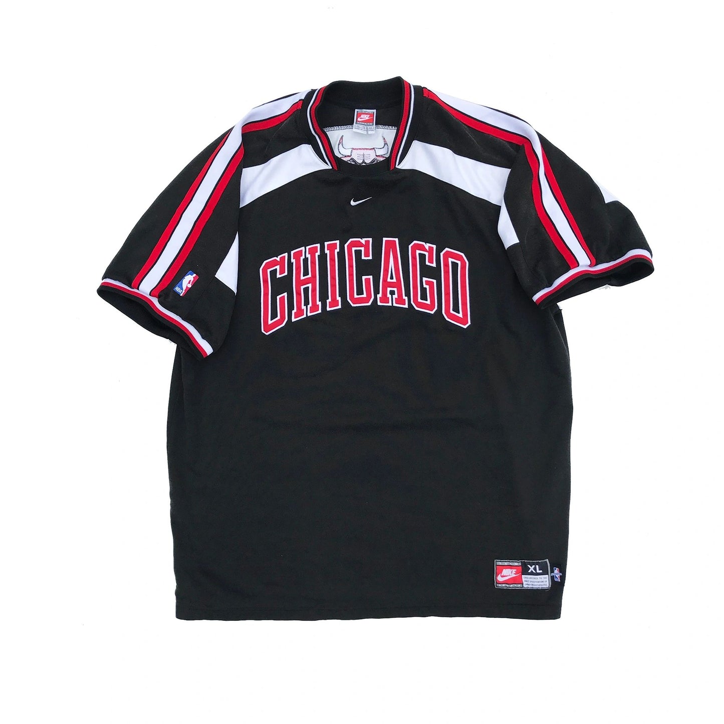 Chicago Bulls Nike Authentic Warm-up Shirt Jordan XII Size L