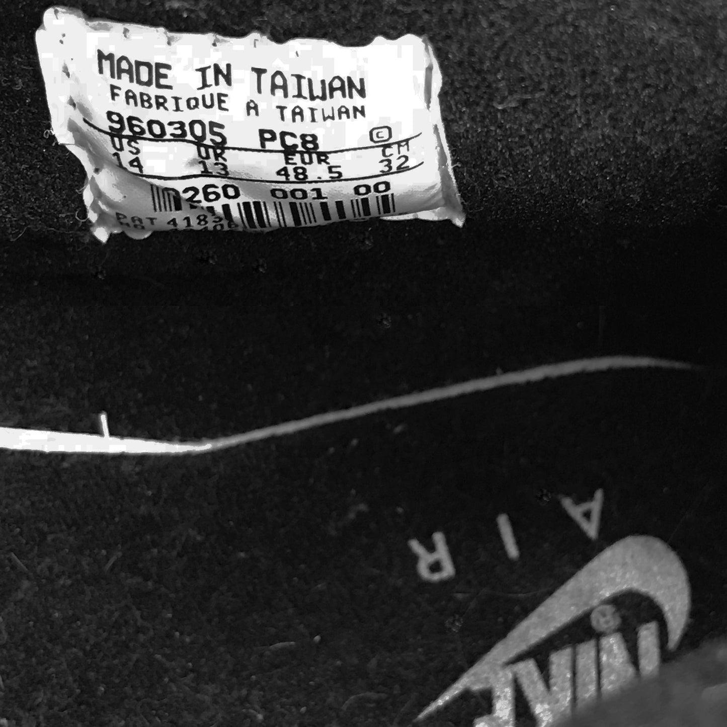 Nike Air Shake Ndestrukt Dennis Rodman OG 1996 Size 14