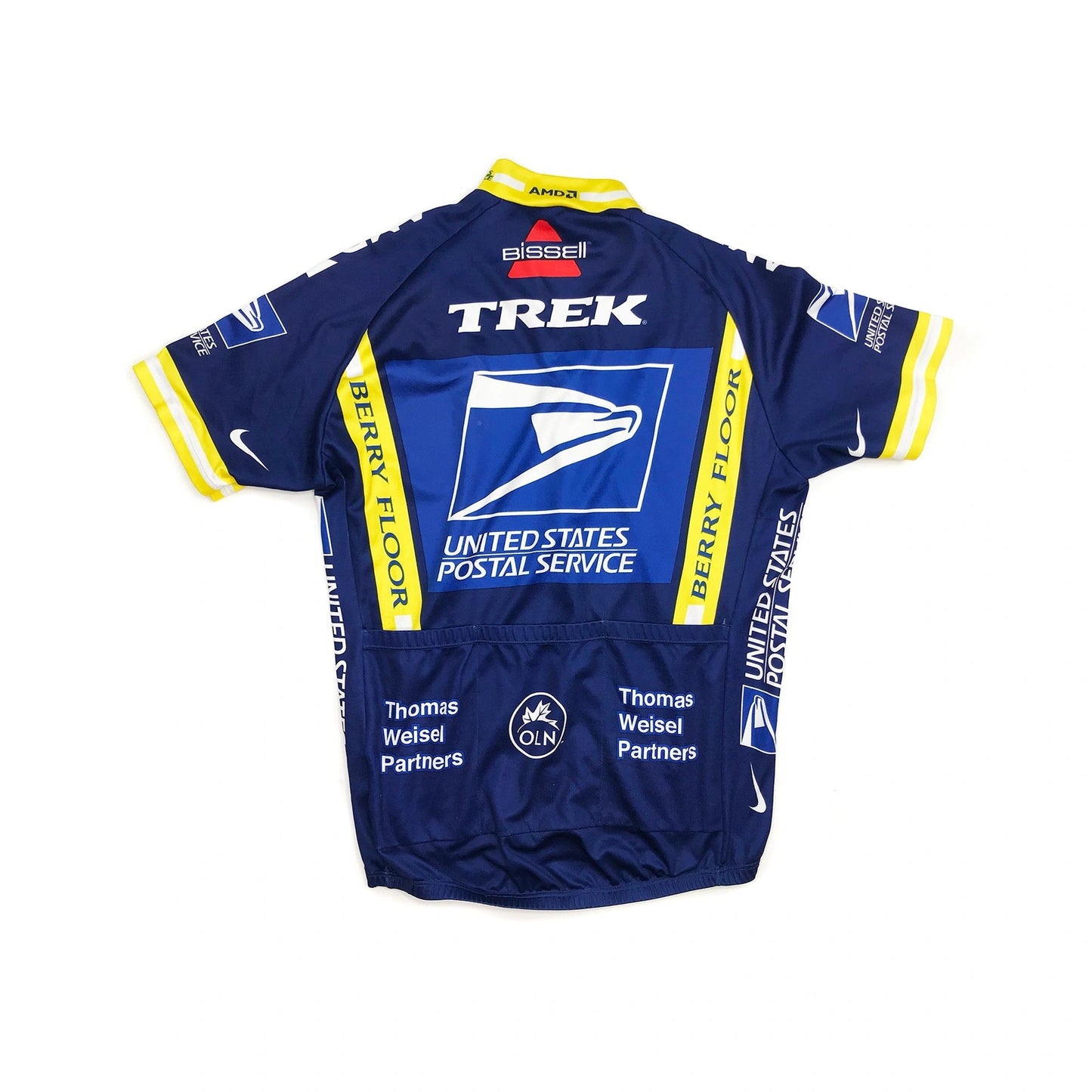 Nike Cycling Lance Armstrong USPS Discovery Dri-Fit Jersey