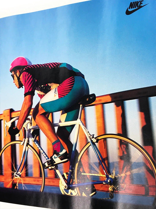 Nike Cycling Original Early 90's Promotional poster