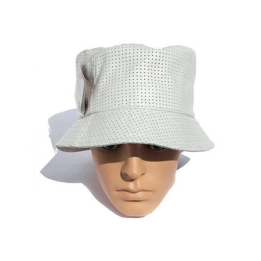 Nike Air Jordan 12 XII Rising Sun Perf'd Leather Bucket Hat Two3 Sample