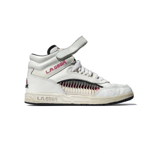 L.A. Gear Original 90's Pink Velcro High Tops Size 9