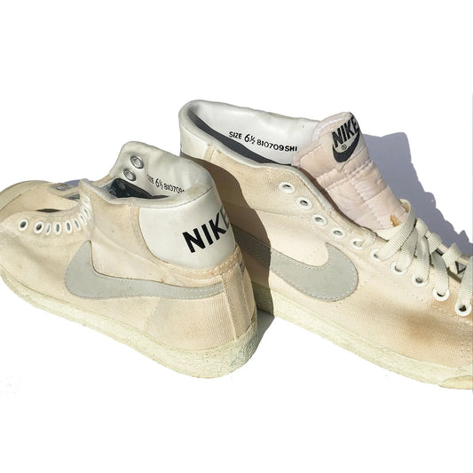 Nike Blazer Canvas 1981 OG Basketball Natural Gray Size 6.5