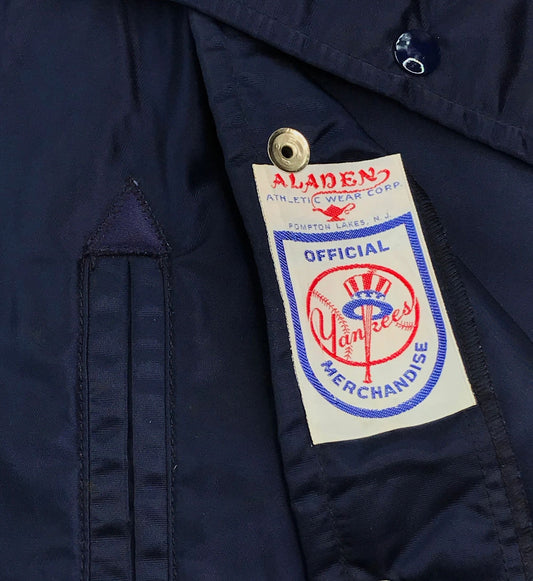 New York Yankees Original 80's Coaches Jacket Size Large