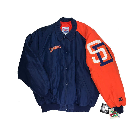 San Diego Padres Starter Dugout Jacket NEW Size L