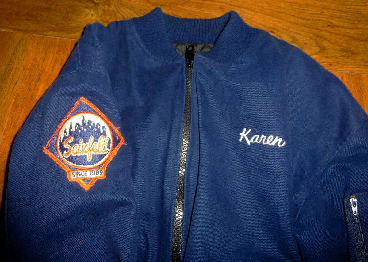 1/1 Seinfeld Wool Cast/Crew New York Mets Letterman Jacket NEW
