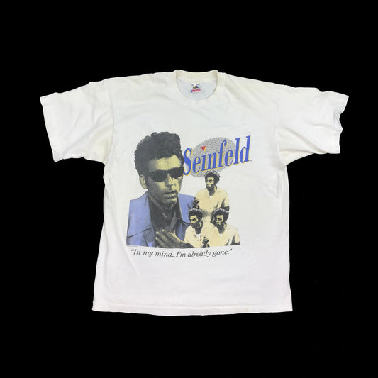 Seinfeld Original 90's Kramer T-Shirt "In My Mind, Already Gone"