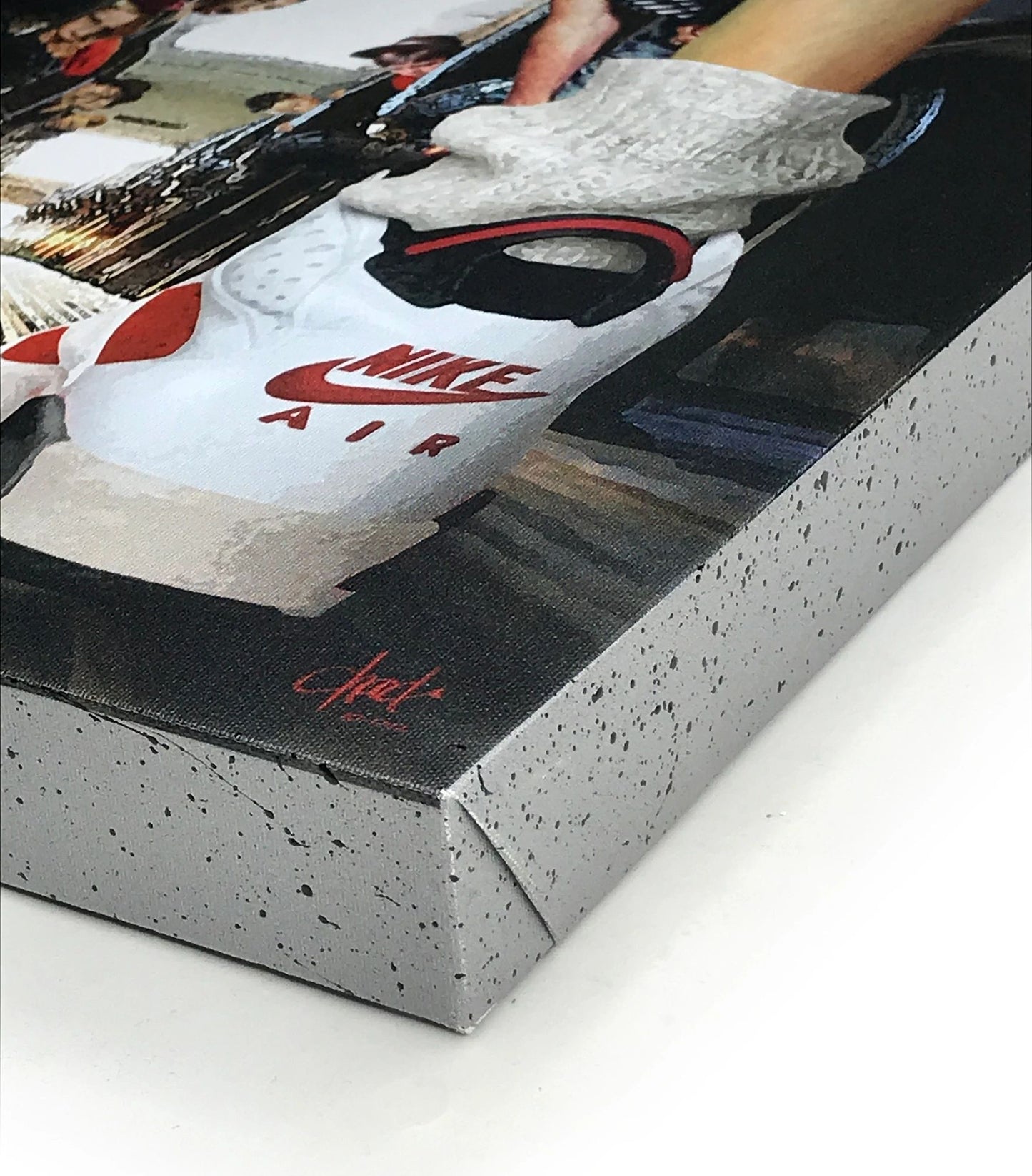 Nike Air Jordan 6 VI "School Memories" Canvas Artwork